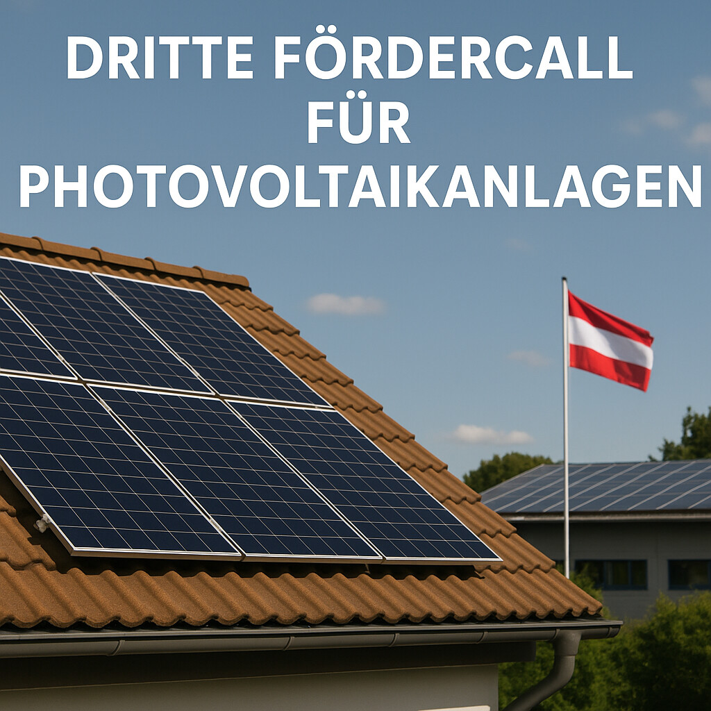 Photovoltaik Förderung Österreich 2025 Oktober