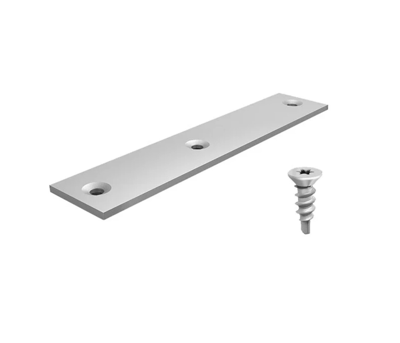 Schienenverbinder Basicrail, Silber Schienenverbinder Basicrail, Silber