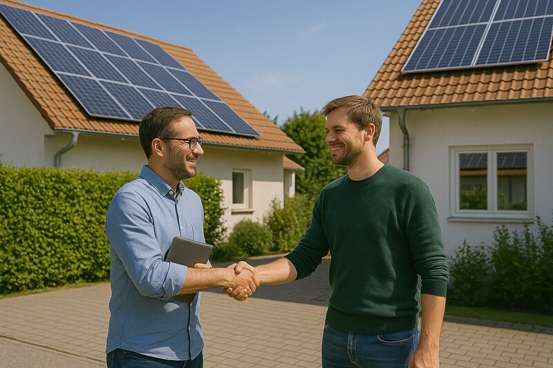 Solarspitzengesetz Nachbarschaft Ressource Sharing Modelle Smarte Netzstrategien