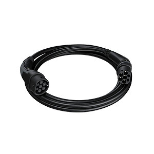 Typ 2 Kabel Black Edition (bis 22 kW) 5 m Ladekabel - PV-24.at